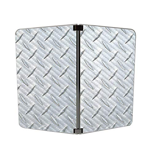 Image of MIGHTY SKINS Carbon Fiber Skin for Microsoft Surface Duo - Diamond Plate | Protective, Durable Textured Carbon Fiber Finish | Easy to Apply | Made in The USA
