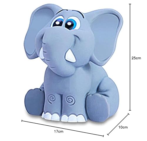 Cometa Brinquedos, Coleção Bichinhos, Vinil, Elefante, Colorido, Levemente Perfumado