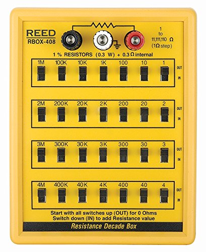 REED Instruments R5408 Resistance Decade Box #1