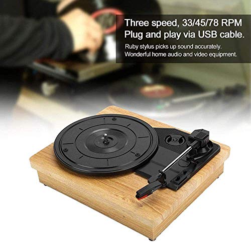 Gramophone Vinyl Record Player Turntable RCA Audio Signal Output Support 7in 10in 12in Vinyl Records for Home Audio and… - Les Beatles, Paul McCartney, John Lennon, RIngo Starr, George Harrison Gramophone Vinyl Record Player Turntable RCA Audio Signal Output Support 7in 10in 12in Vinyl Records for Home Audio and… – Image 7
