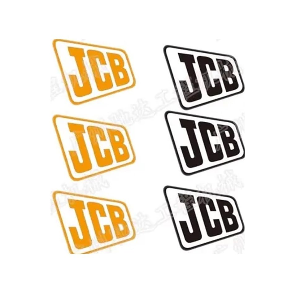 JCB - Juego De 2 Adhesivos Para Interruptor De Luz Para Excavadora, Cubierta De Vinilo, Para Dormitorio, Sala De Juegos, Niños, Accesorios Decorativos