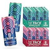 8th Wonder Sparkling Superfood Oolong Tea + Sparkling Superfood Chai Tea - Pack of 24