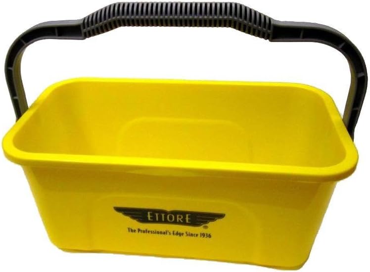 3 Gallon Compact Super Bucket with Ergonomic Handle, Yellow