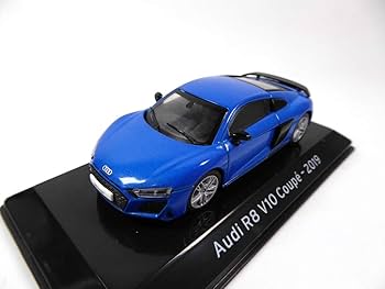 AUDI R8 V10 plus Coupe  1/43 ミニカー Amazon | アウディ R8 V10 plus Coupe ミニカー 1/43 白