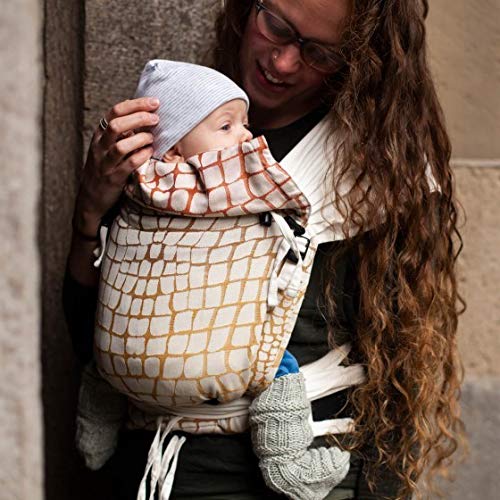 HOPPEDIZ Babydrager Hop-Tye Buckle Darwin crème - Image 3