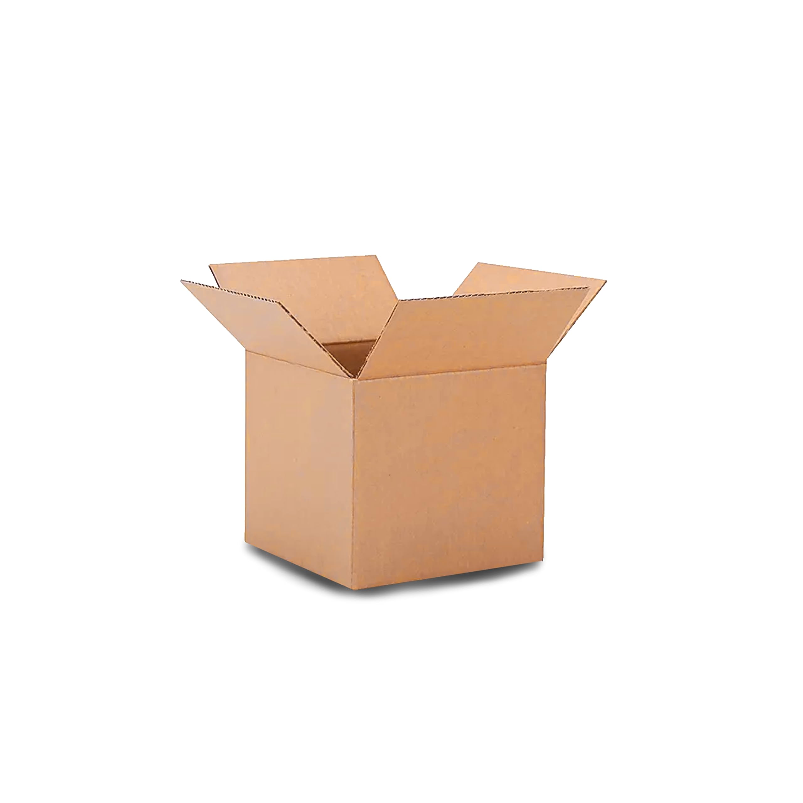 Pack Solution 10 Pack (5" x 5" x 5") 127mm x 127mm x 127mm Single Wall Cardboard Boxes Shipping Mailing Postal Boxes Gift Packing Boxes