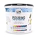 Produktbild LM Pouring Fix & Fertig Set 10 tlg. - Basic - Fertig gemischte Pouring-Farben -Farbe gießen, Pouring-Farbe, Medium, Puddle-Pouring, Dirty, Flip Cup