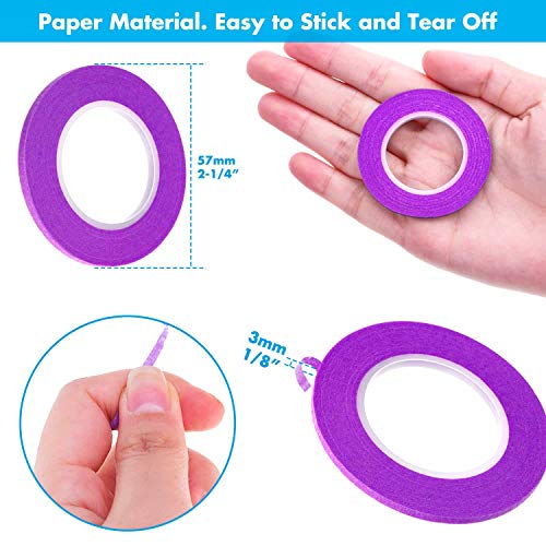 Cridoz 15 Rolls 1/8 Whiteboard Thin Tape Pinstripe Art