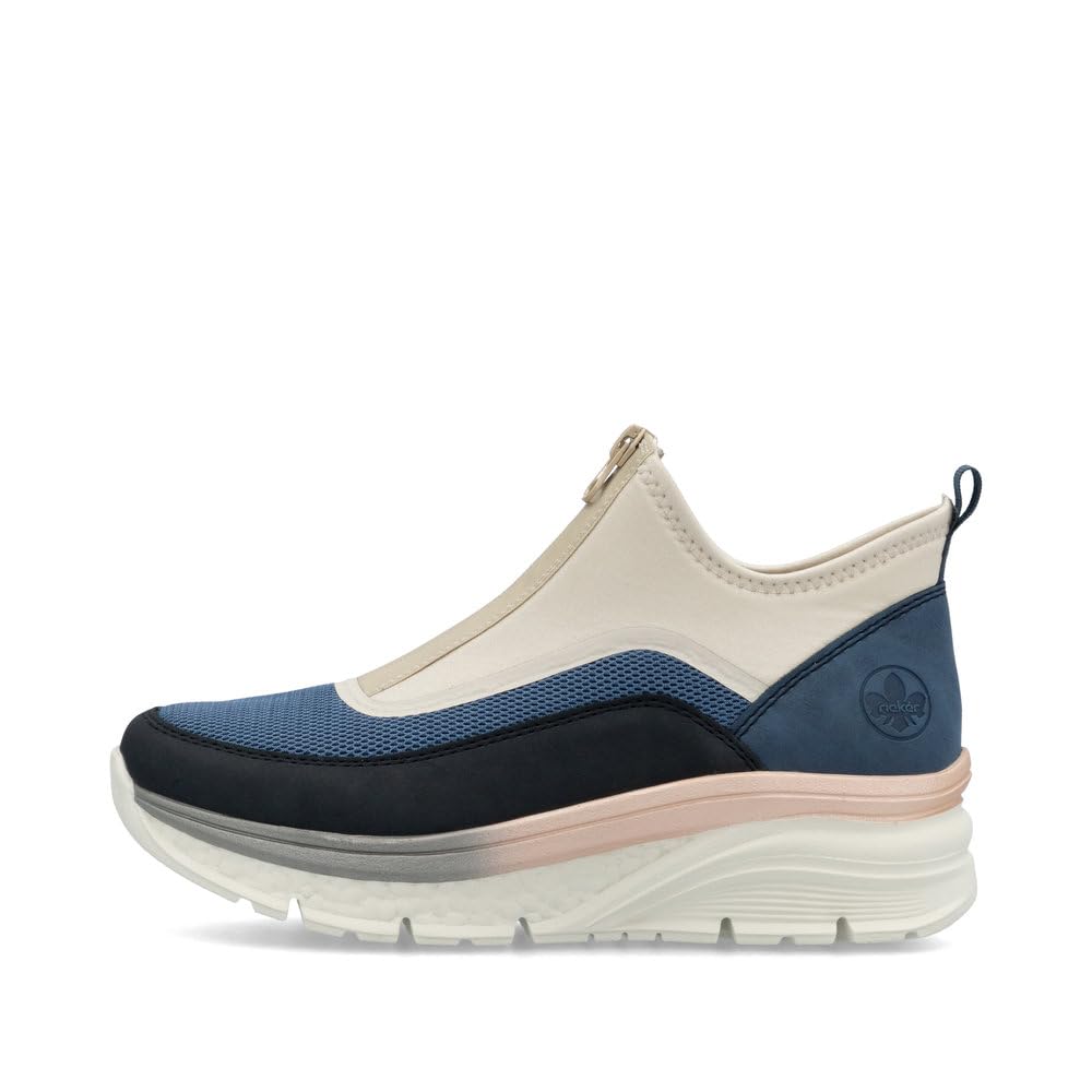 Rieker Damen Low-Top Sneaker 48053, Frauen Halbschuhe, lose Einlage