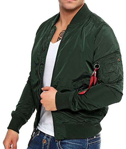 Preisvergleich Produktbild MA-1 TT Fliegerjacke dark petrol - S