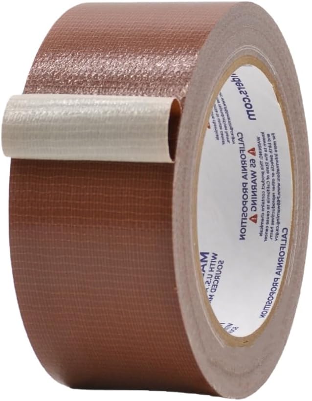 Industrial Grade Duct Tape, Dark Brown - 2 in. x 60 yds