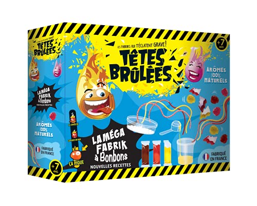 Upyaa Méga Têtes, 430483, TETES BRULEES-La Mega Fabrik à Bonbons