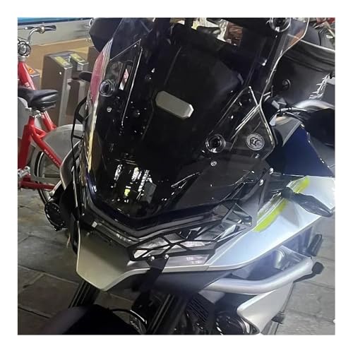 Grille de protection phare moto pour éviter les fissures MT