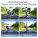 Temvue Bike Phone Mount with Compass, 1080° Rotation, Universal Handlebar Phone Holder, Shockproof and Secure Motorcycle Phone Mount, Compatible with All Smartphones.