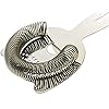 Barfly Heavy Duty Spring Bar Strainer, Stainless Steel