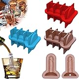 Adult Prank Ice Mold 3PCS, 2023 New Ice Mold, Durable Silicone Material, Easy to Release Mold, Used for Iced Cocktail Whiskey Coffee Tea