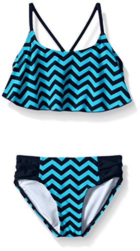 Image of Kanu Surf Girls Cindy Flounce Bikini Beach Sport 2 Piece Swimsuit