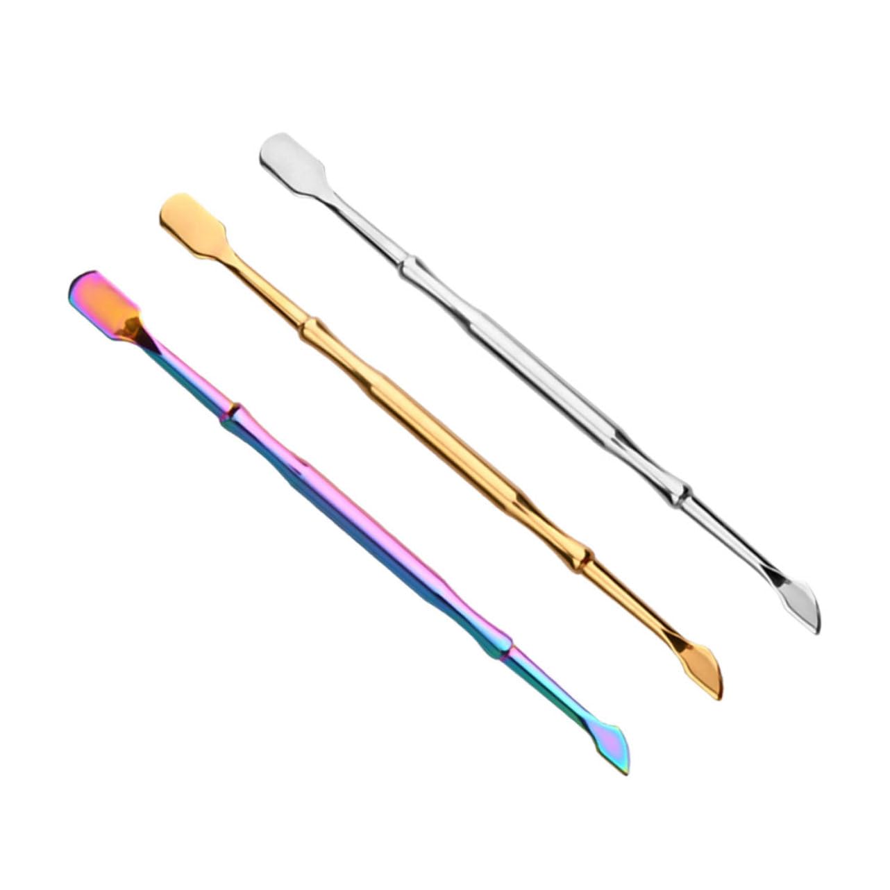 Mikinona Nail Cuticle Remover Professional Manicure Tools Pusher and Cuticle Cutter 6 Pieces