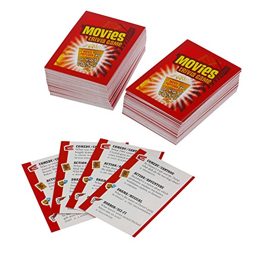 Outset Media Movies Trivia Game - Fun Cinema Question Based Game Featuring 1200 Trivia Questions - Ages 12+ - Thumbnail 3