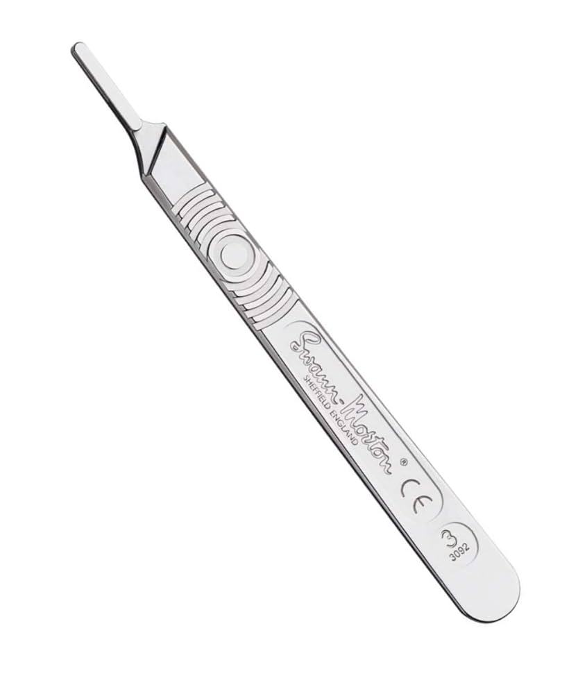 Swann Morton Scalpel Handle Number 4 Stainless Steel Handle