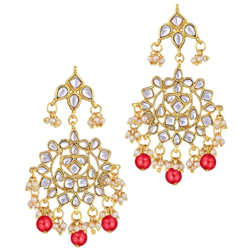 Image of Aheli Elegant Indian Faux Kundan Studded Choker Necklace with Maang Tikka Set Ethnic Wedding Wear Bharatanatyam jewellery set Gift for Women