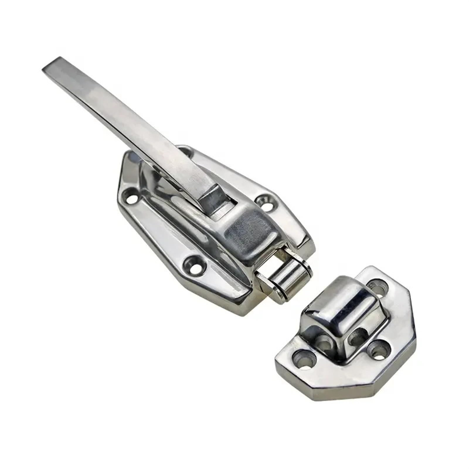 WQGQPXOB 304 Stainless Steel Heavy Door Handle Lock Freezer Special for Heavy-Duty Equipment Steam Oven Cinets 1Pcs