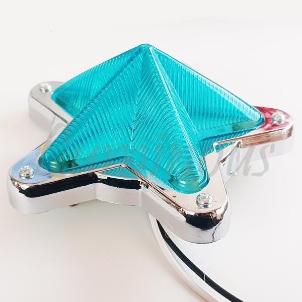 LEDマーカー 星型 青 暴走ランプ ホタルランプ