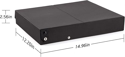 Miniatura 3 de TRIUMPH VISION Organizador de lentes de sol, soporte para lentes de almacenamiento, estuche para lentes múltiples, caja para gafas con tapa