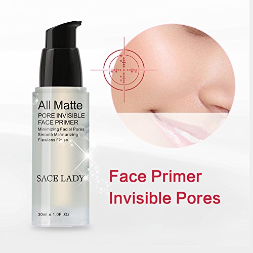 SACE LADY Invisible Pore Foundation Primer Oil- control and Smooth Face Primer Gel ,Makeup Lasting -long (Size: 30 ml, Color: Transparent)