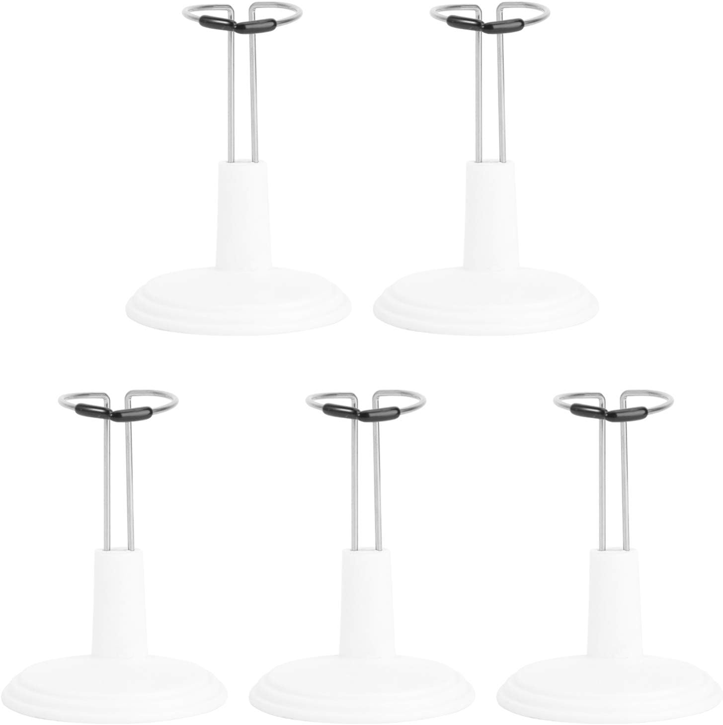 Healifty 5Pcs Doll Stands Display Holder Doll Bracket