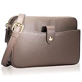 BLUE SINCERE スマホポーチ 本革 レディース ショルダーバッグ スマホポシェット 携帯ポーチ 斜めがけ 縦型 MP3 (スカイブルー)