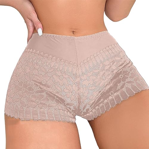 Sous-vêtement pour femme sexy et respirant Generisch à taille haute en dentelle