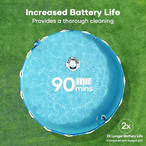 AIPER-Cordless-Robotic-Pool-Vacuum-Self-Parking-Technology-Portable-Ideal-for-Above-Ground-Flat-Pool-up-to-40-Feet-White AIPER Cordless Robotic Pool Vacuum Self Parking Technology Portable Ideal for Above Ground Flat Pool up to 40 Feet White