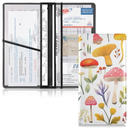 Organizador para Documentos de Auto PU miniatura 2