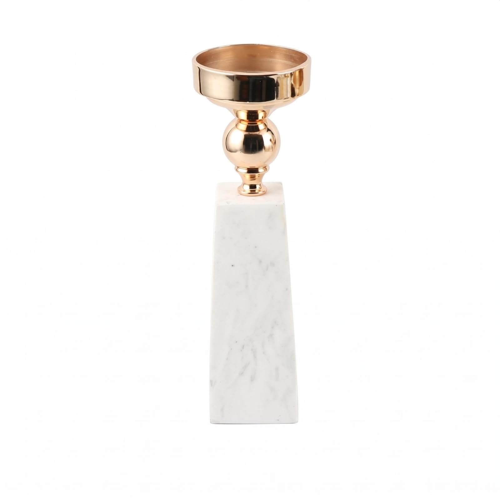 Marmor-Kerzenhalter Romantisch Moderne Tischkerzenhalter Wohndeko für Esszimmer, 100 100 320mm