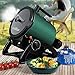 NF Automatic Stir Fry Machine,All-in-one Outdoor Cooking Machine with Converter,360° Rotatable Stir Fry Pot for Home Outdoor Camping Travel Cooking, green