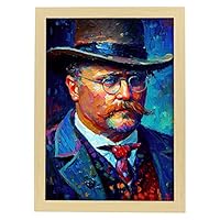 Poster Winston Churchill Graffiti Handmade - Decorazione Parete Moderna, Regalo Per Uomo E Donna - Foto 2