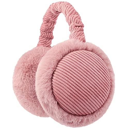 Winter Earmuffs Adjustable Faux Furry Foldable Ear Warmers Outdoor For Women Men #TOP22