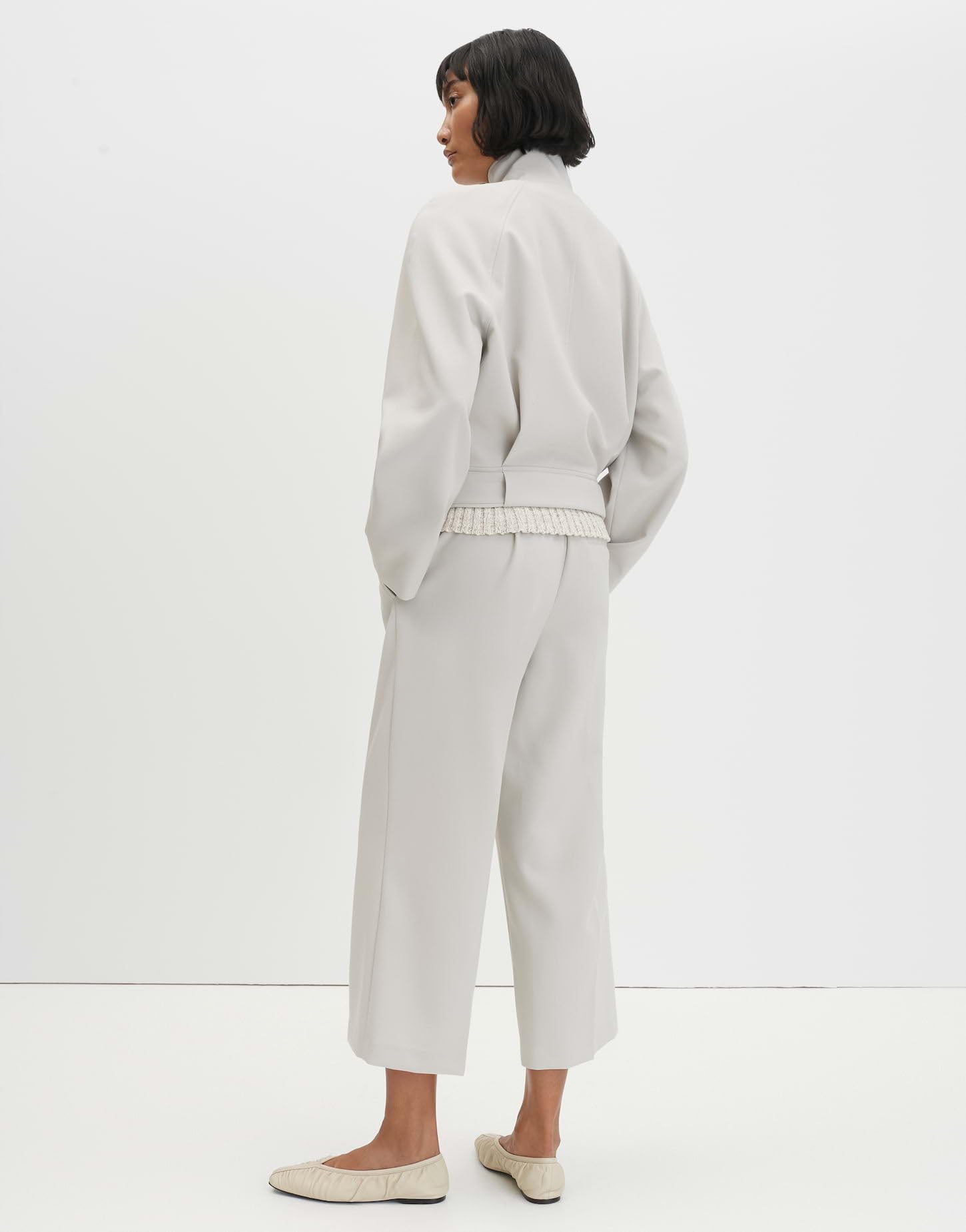 someday Damen Jacke | Blouson im Bikerstil mit Gürtel Regular Fit