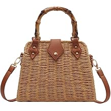 Cross Body Handbags for Women Straw Woven Beach Bag 2026 Summer Handmade Purses Wicker Rattan Bag Holiday