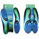 GRIAEDIT 2 Pairs Arch Support Insoles for 240lbs,Orthotic Inserts for Plantar Fasciitis, Foot Pain Relief, Breathable & Shock Absorbing for Men & Women, Work Boots & Sneakers (M7-7.5/W9-9.5)