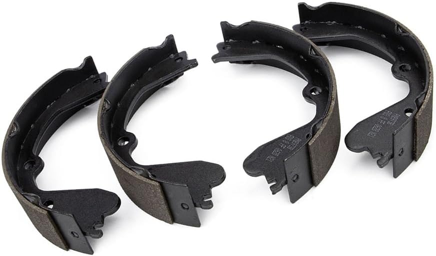 Arrhythmic Parking Brake Shoes 1 Set Rear Automotive Replacement Brake Kit for Chevrolet Express 3500 4.3L 2018 2019, for GMC Savana 3500 2.8L 2017 2018 2019, for GMC Savana 3500 4.3L 2018 2019
