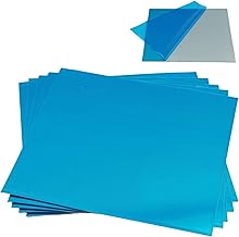 Zinc Sheet 0.5mm 99.99% Zn for Galvanizing, High Purity Electrode Plate (5 Pieces, 160 x 160mm)