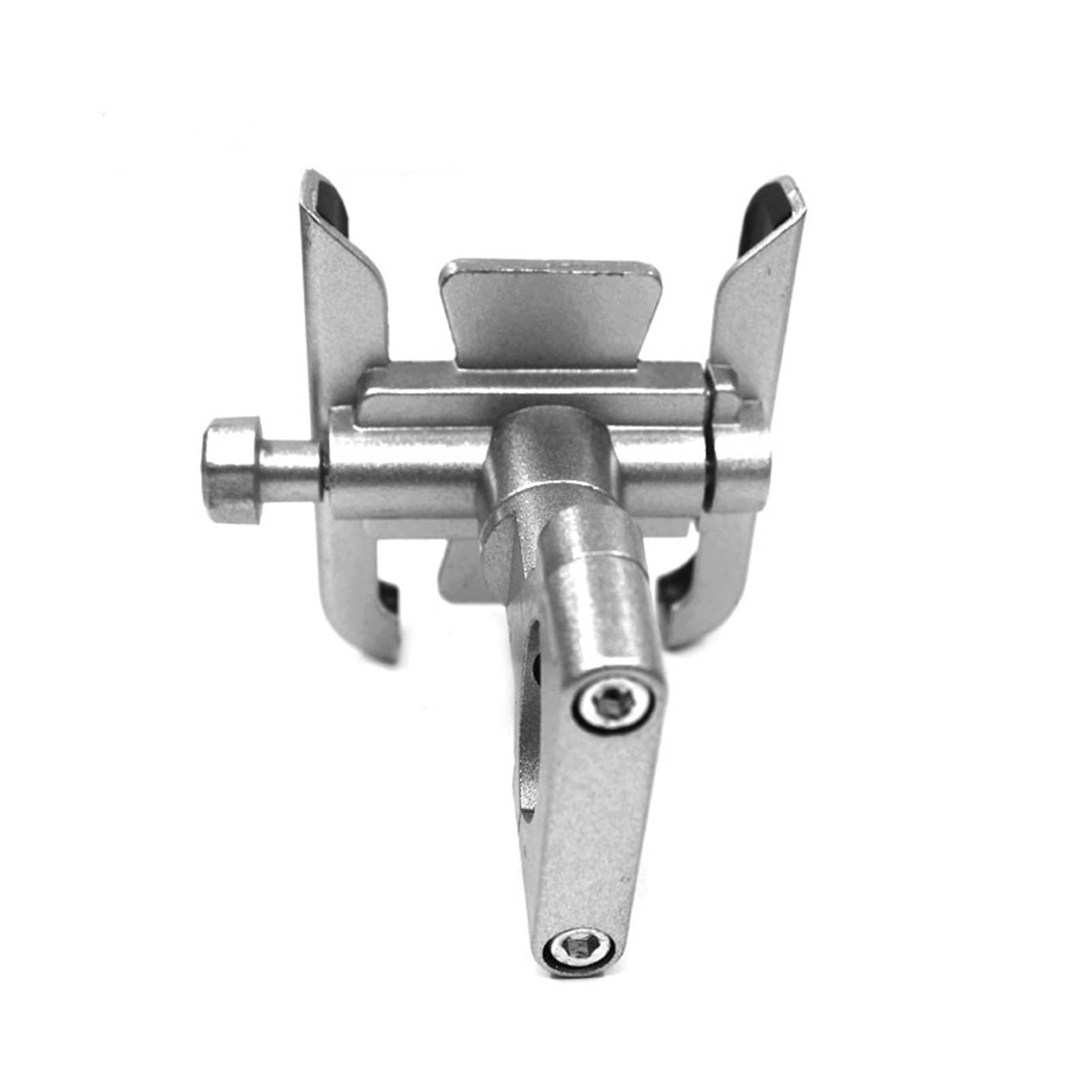 Dla DUCATI Panigale V2 V4 V4S Akcesoria Motocyklowe CNC Kierownica Uchwyt Na Telefon Komórkowy GPS Wspornik Stojaka Mocowanie Motocyklowe (Kolor : Srebro, Size : Handlebar)