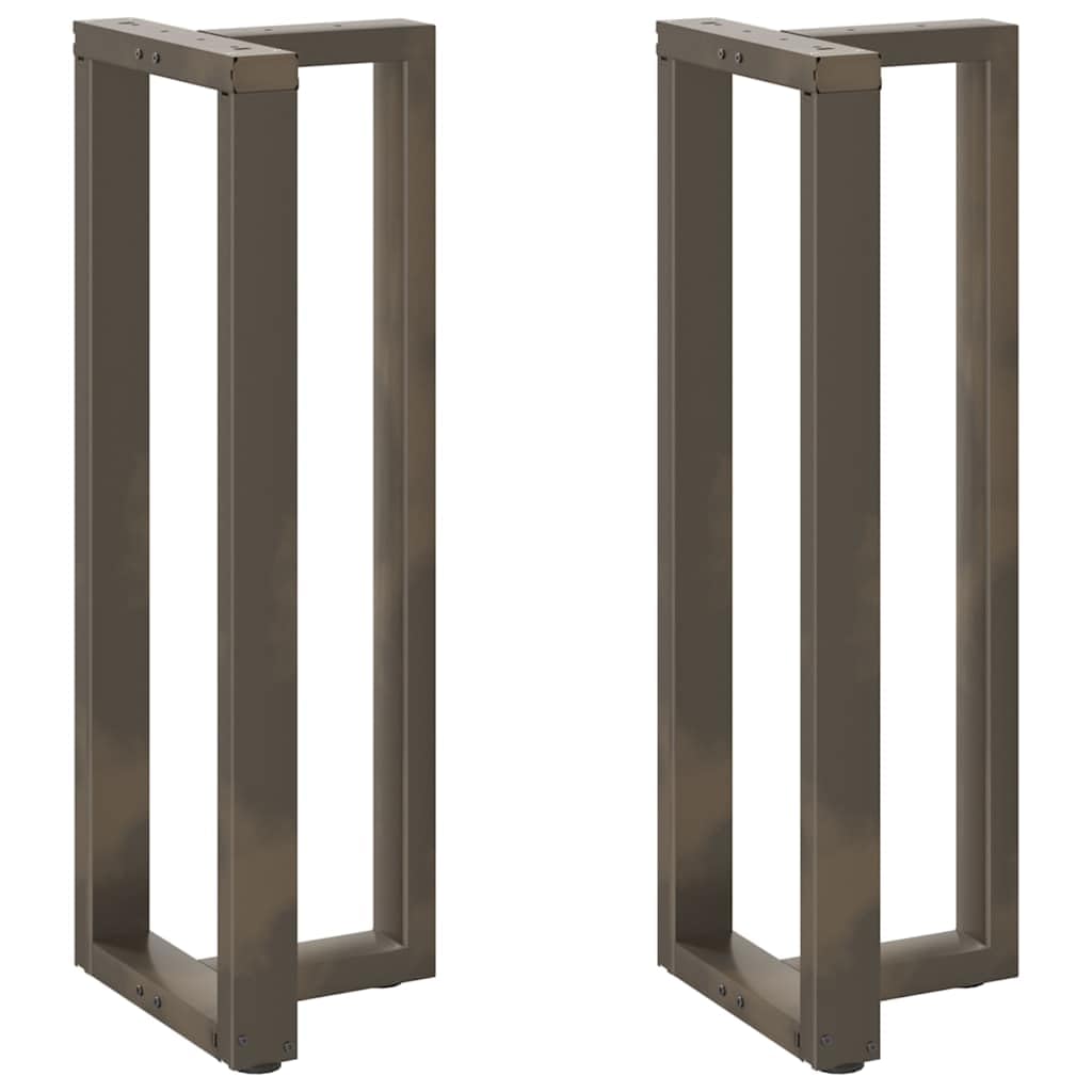 Vidaxl Natural Bar Table Legs T-Shaped, Adjustable Steel 110-111 Cm, Metal Legs For Custom Tables In Living Room/Kitchen