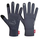 【Función de Pantalla Táctil】El dedo y el dedo índice con la sensibilidad de la pantalla táctil ofrecen mucha comodidad para usar su teléfono móvil o tableta sin quitar se quita los guantes running, mantener los dedos calientes y secos.
