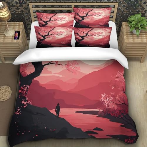 Housse de couette Noël 3D抗 allergie et douce pour un sommeil d'hiver paisible - 5