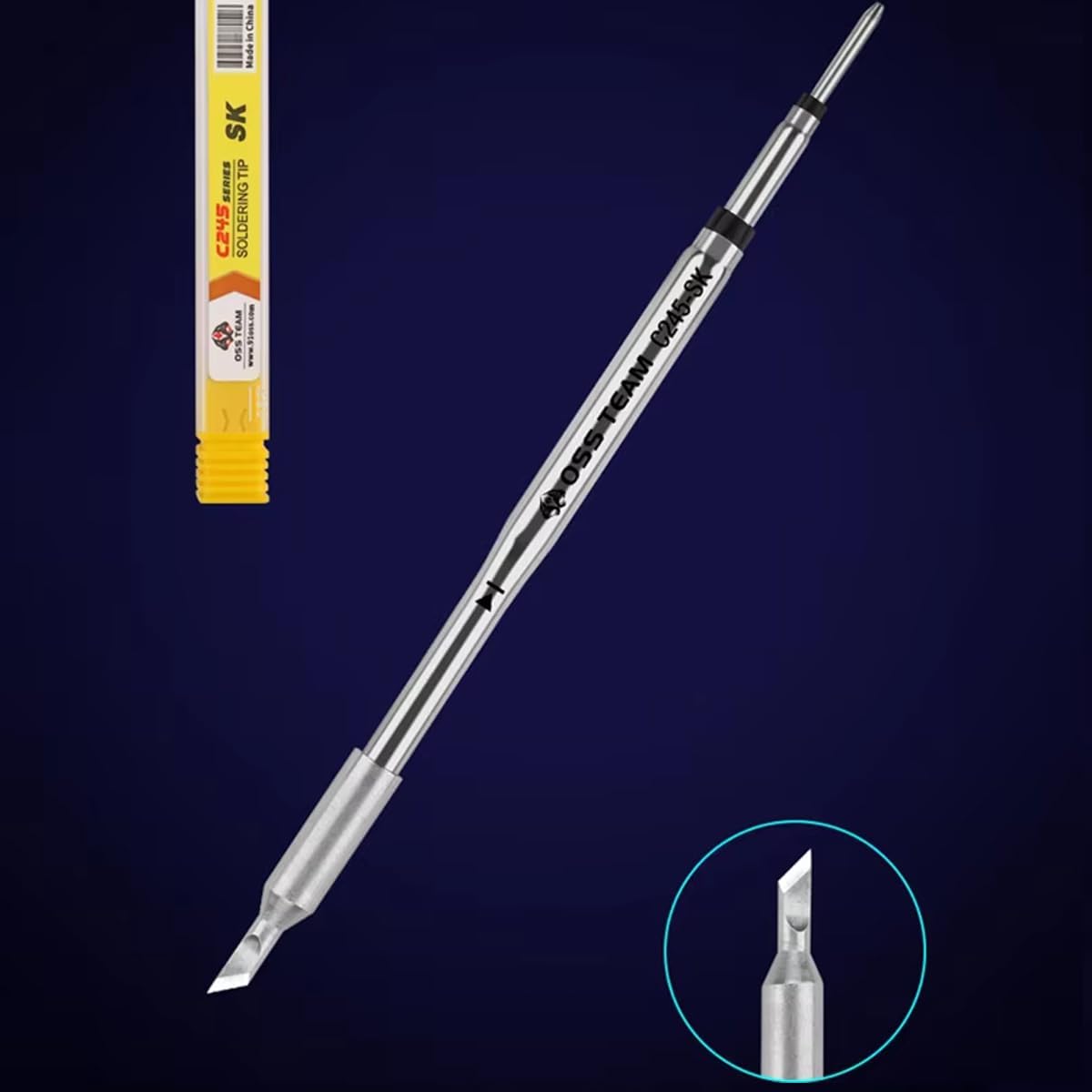 OSS C245 Soldering Iron tip For JBC SUGUN GVM Maant OSS Soldering Iron Tip Universal Compatible T245 Soldering Station Handle