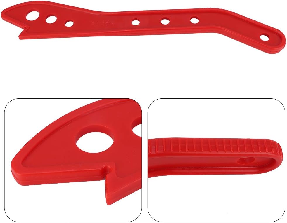 Push Stick for Table Saw Woodworking 16.5 Inch ABS Red Saw Blade Push Stick Router Table Wood Pusher Tool for Carpentry Safety