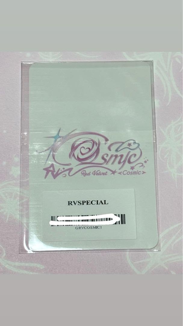 Amazon.co.jp: Redvelvet cosmic イェリ 特典トレカ SMSTORE